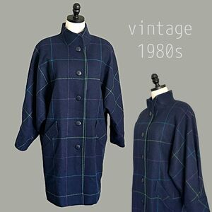 vintage 80s Alorna by Forstmann wool coat size 8